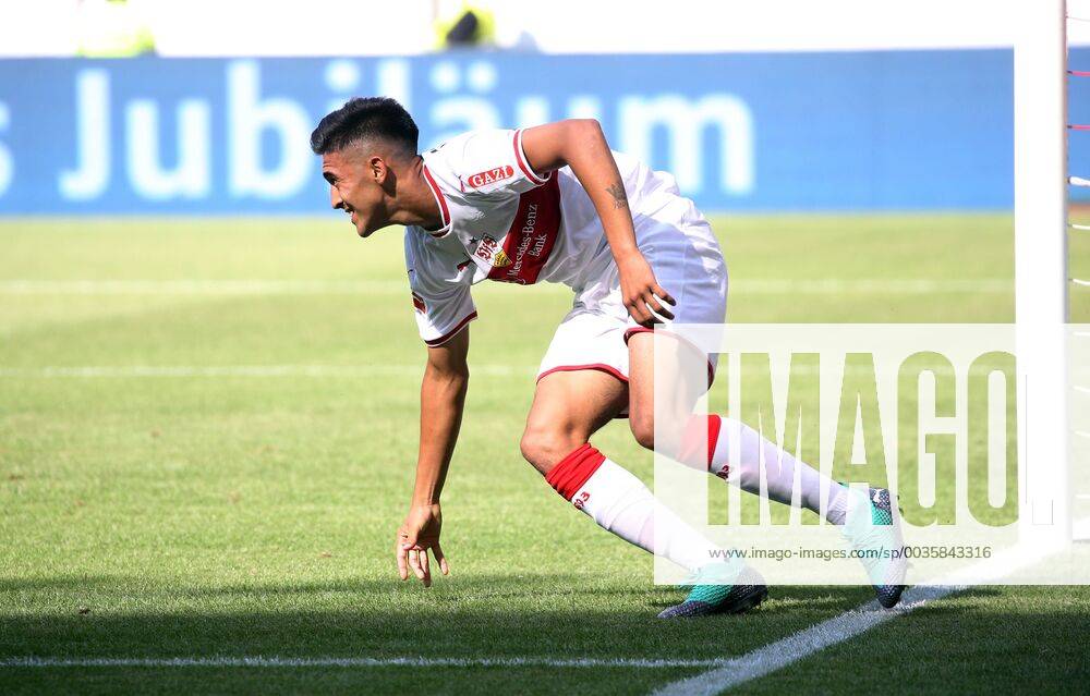 VfB Stuttgart - Atletico Madrid Deutschland, Stuttgart, 05.08.2018, Fussball, Bundesliga, Saison 2018 2019, Testspiel, VfB Stuttgart - Atletico Madrid: Nicolas Gonzalez (VfB Stuttgart).