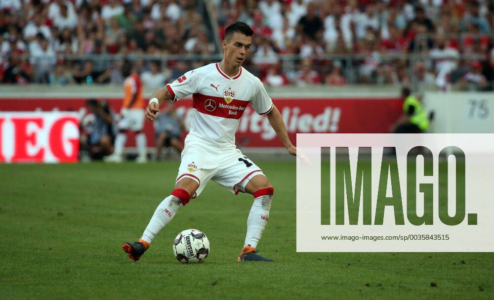 VfB Stuttgart - Atletico Madrid Deutschland, Stuttgart, 05.08.2018, Fussball, Bundesliga, Saison 2018 2019, Testspiel, VfB Stuttgart - Atletico Madrid: Erik Thommy (VfB Stuttgart).