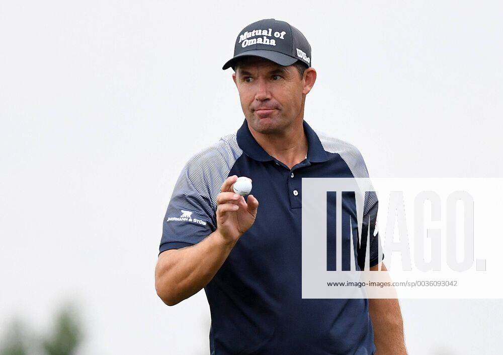 Golfer Padraig Harrington is seen during the Czech Masters golf tournament within the European Tour, in Vysoky Ujezd, Czech Republic, on August 24, 2018. (CTKxPhoto RomanxVondrous) CTKPhotoP201808240564701 vnd 3