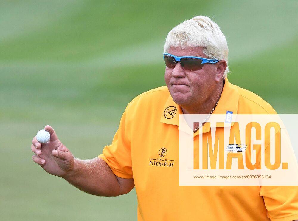 Golfer John Daly is seen during the Czech Masters golf tournament within the European Tour, in Vysoky Ujezd, Czech Republic, on August 24, 2018. (CTKxPhoto RomanxVondrous) CTKPhotoP201808240571601 vnd 5