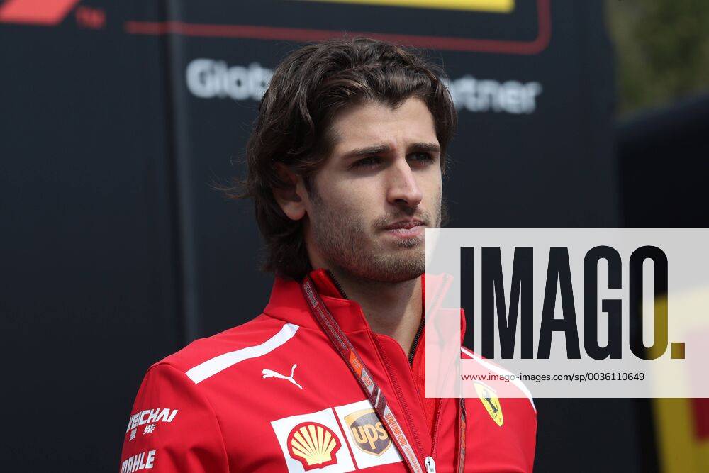 Photo4 LaPresse 25 08 2018 Spa - Francorchamps, Belgium Grand Prix Formula One Belgium 2018 In the pic: Antonio Giovinazzi (ITA) Test Driver Ferrari