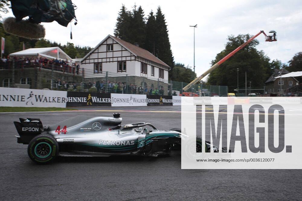Photo4 LaPresse 25 08 2018 Spa - Francorchamps, Belgium Grand Prix Formula One Belgium 2018 In the pic: Lewis Hamilton (GBR) Mercedes AMG F1 W09
