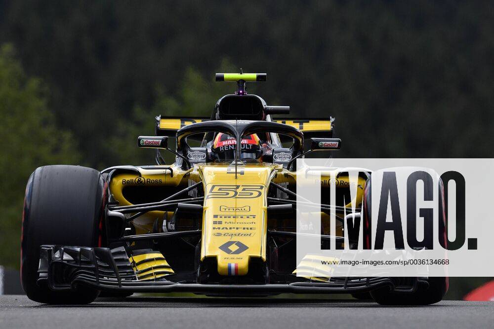 Carlos Sainz junior, Renault F1 Team, formula 1 GP, Belgien in Spa, 25.08.2018 Photo:mspb Jerry Andre Carlos Sainz junior, formula 1 GP, Belgien 2018