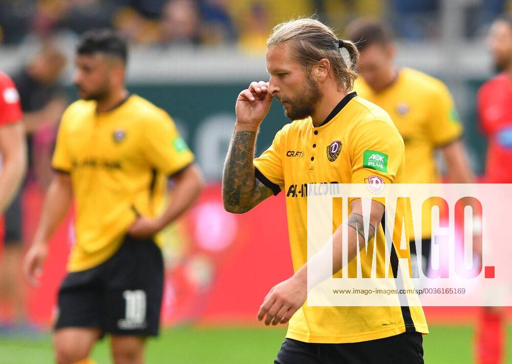 Fussball, GER, Saison 2018 2019, 2. Bundesliga, 1. Spieltag, DDV-Stadion Dresden, SG Dynamo Dresden - 1. FC Heidenheim, Patrick Ebert (Dresden), DFL REGULATIONS PROHIBIT ANY USE OF PHOTOGRAPHS as IMAGE SEQUENCES and or QUASI-VIDEO,