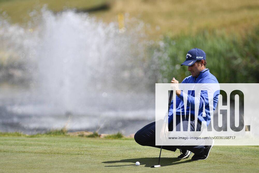 Golfer ANDREA PAVAN of Italy in action during the Czech Masters golf tournament within the European Tour, in Vysoky Ujezd, Czech Republic, on August 26, 2018. (CTKxPhoto MichalxKamaryt) CTKPhotoP201808260507101 kmt 8