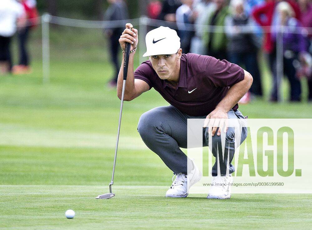 Thorbjoern Olesen ses her ude paa Pro Am runden dagen foer starten paa golfturneringen Made in Denmark paa Silkeborg Golf Klub , onsdag 29. august 2018.. , Silkeborg Jylland Denmark