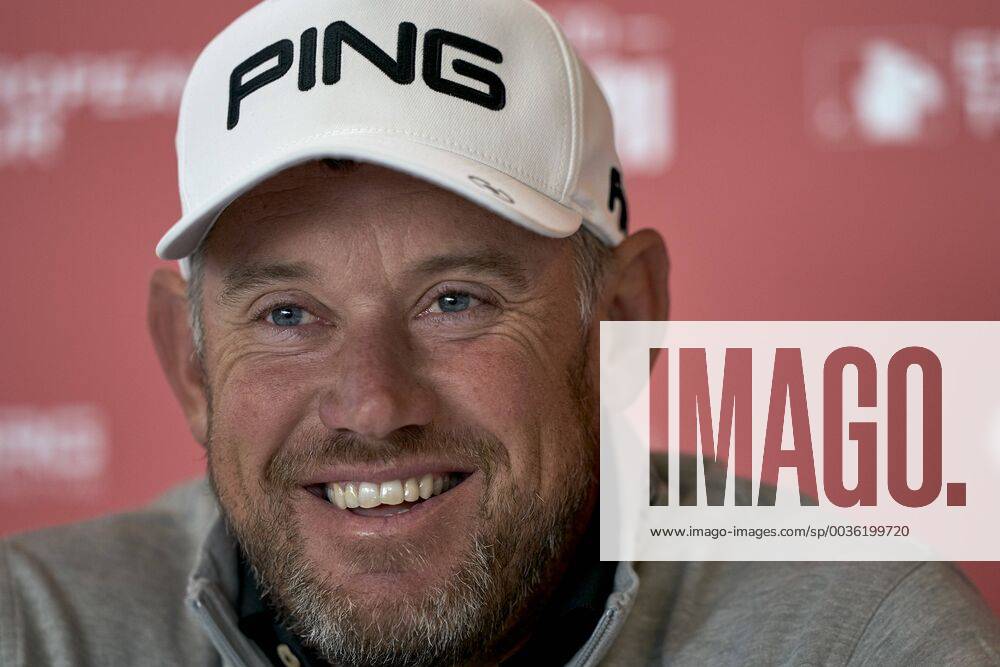 Made in Denmark European Tour Lee Westwood at the press meeting before the golf tournament Made in Denmark, at Silkeborg Golf Club, Wednesday 29 August 2018. Danmark