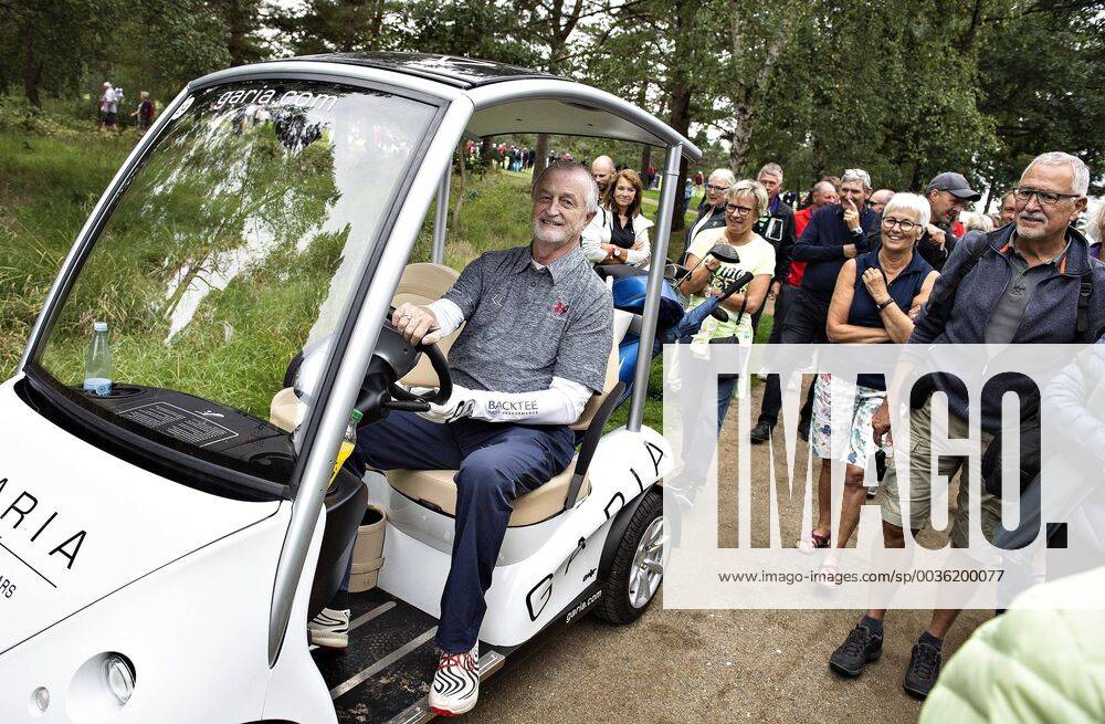 Lars Larsen ses her ude paa Pro Am runden dagen foer starten paa golfturneringen Made in Denmark paa Silkeborg Golf Klub , onsdag 29. august 2018.. , Silkeborg Jylland Denmark