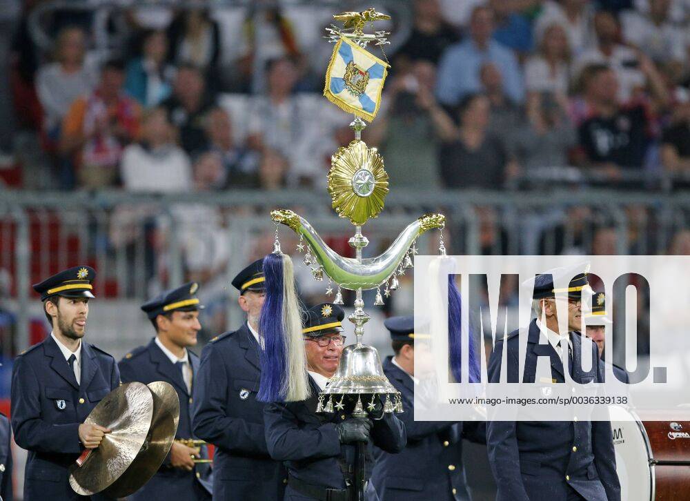 SOCCER - UEFA NL, GER vs FRA MUNICH,GERMANY,06.SEP.18 - SOCCER - UEFA Nations League, Germany vs France, international match Länderspiel Image shows musicians. GEPAxpictures xThomasxBachun