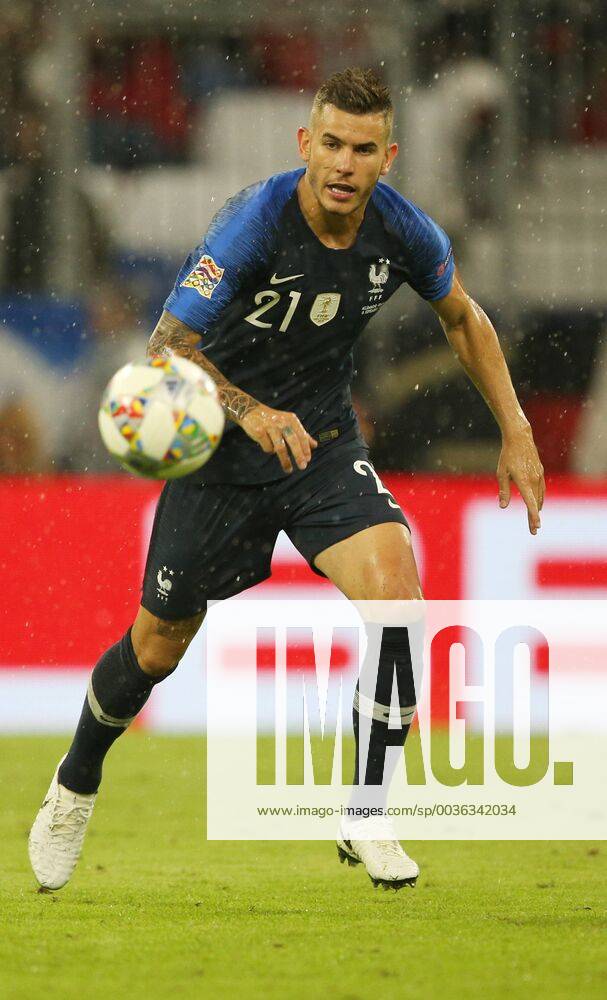 SOCCER - UEFA NL, GER vs FRA MUNICH,GERMANY,06.SEP.18 - SOCCER - UEFA Nations League, Germany vs France, international match Länderspiel Image shows Lucas Lucas (FRA). GEPAxpictures xThomasxBachun