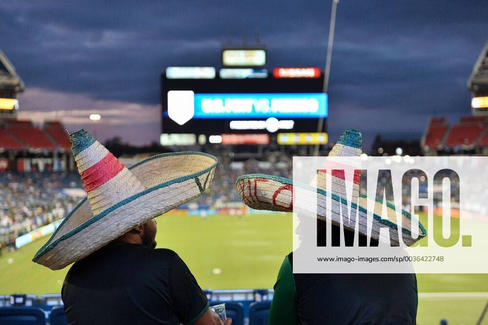 Nashville, Tennessee, United States - Nashville, TN - Tuesday September 11, 2018: The men s national teams of the United States (USA) and Mexico (MEX) played an International Friendly Länderspiel at Nissan Stadium. Fans - ZUMAt139 20180911_zaa_t139_012