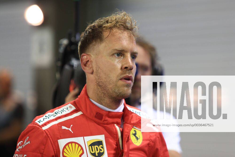 15th September 2018, Marina Bay Street Circuit, Singapore; Formula One Grand Prix of Singapore, Qualification; Scuderia Ferrari, Sebastian Vettel ActionPlus12062527 Octane