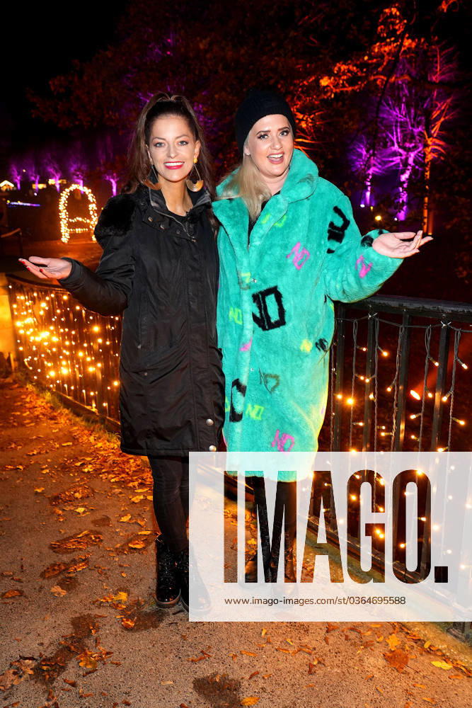 Xenia Prinzessin von Sachsen und Sarah Knappik bei der Eroeffnung von Weihnachten im Tierpark am Schloss Friedrichsfelde am 15.11.2023 in Berlin Eroeffnung von Weihnachten im Tierpark in Berlin