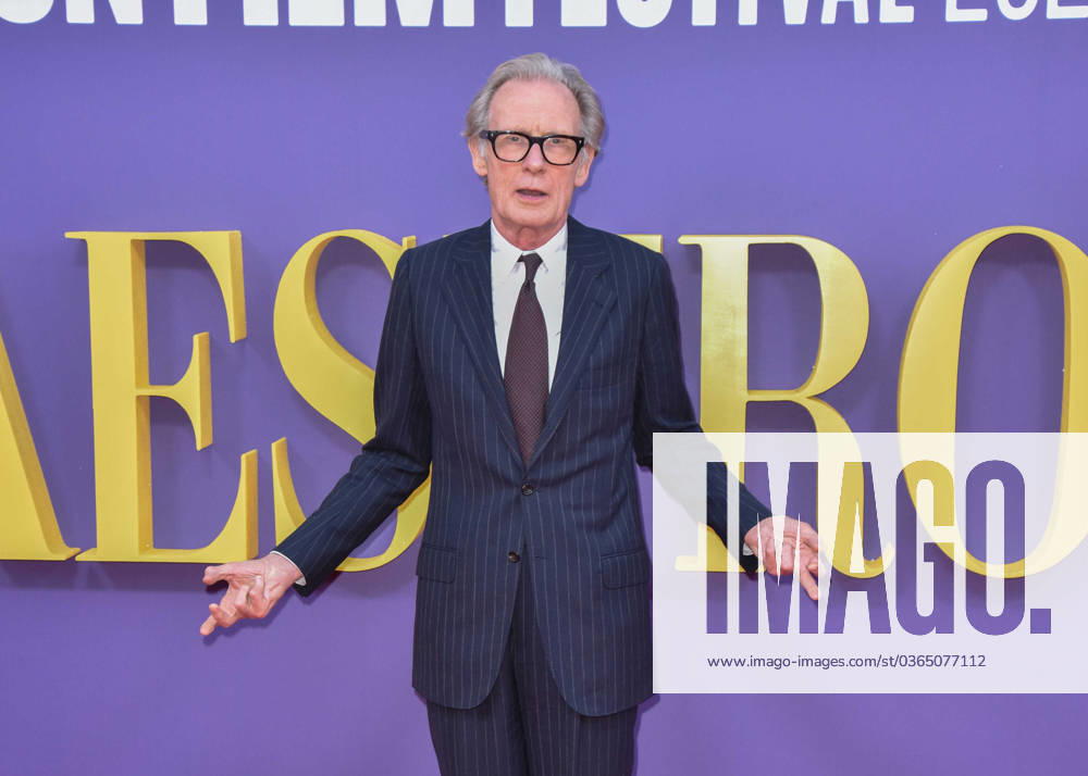 Bill Nighy Bill Nighy attends Maestro - Headline Screening during the BFI London Film Festival, at the Southbank Centre, Royal Festival Hall in London, England. UK.. Monday 9th October 2023 -, Credit:JW Avalon Great Britain, London