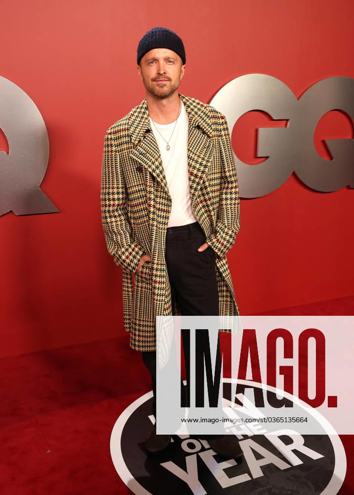 Aaron Paul attends 2023 GQ Men of the Year at Bar Marmont on November 16, 2023 in Los Angeles, California. Los Angeles USA - ZUMAs181 20231116_zea_s181_105