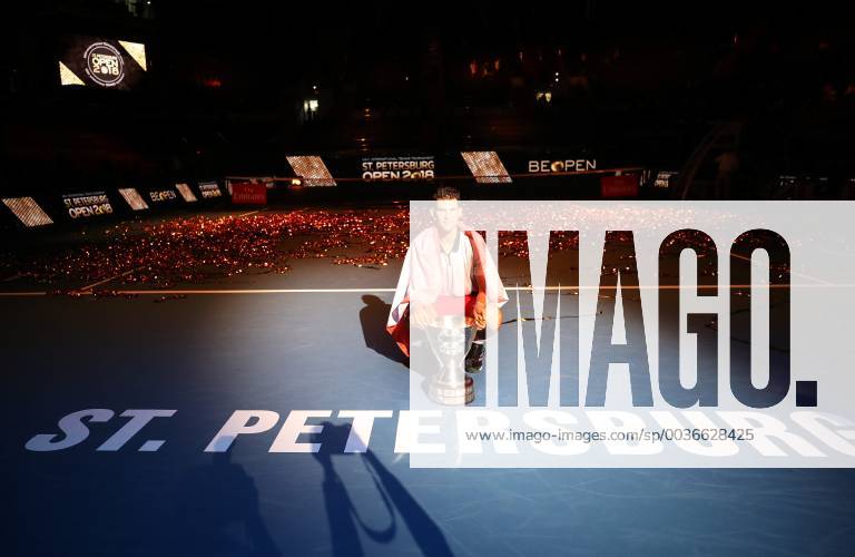 KW38 Tennis. XXIII INTERNATIONAL TENNIS TOURNAMENT Petersburg Open 2018. final. Dominic Thiem (AUT) - Martin Klizan (SVK).