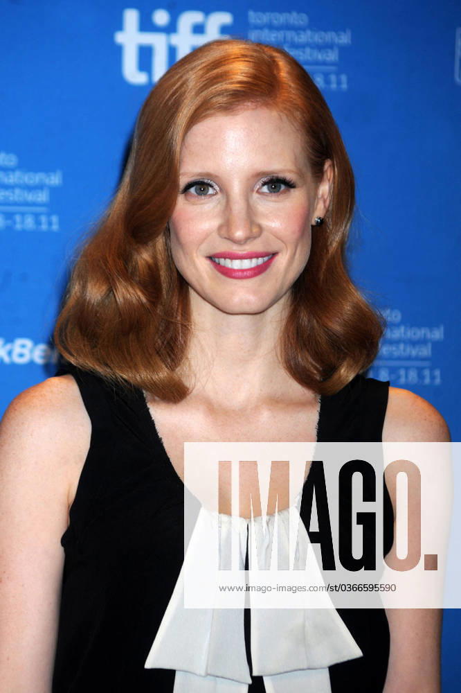 Toronto International Film Festival 2011 US actress and cast member Jessica Chastain attends the press conference for the movie Coriolanus during the 36th annual Toronto International Film Festival in Toronto, Canada, 12 September 2011., Credit:Dennis Van Tine Avalon