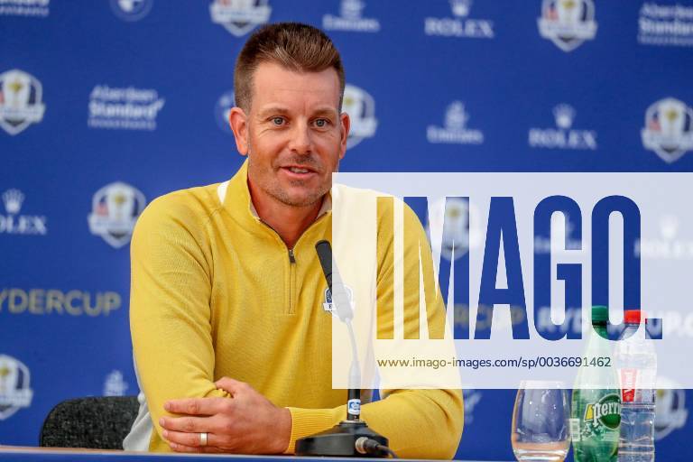 2018 Ryder Cup Previews, Albatros Course, Le Golf National, Saint-Quentin-en-Yvelines, Paris 27 9 2018 Europe s Henrik Stenson Henrik Stenson 27 9 2018