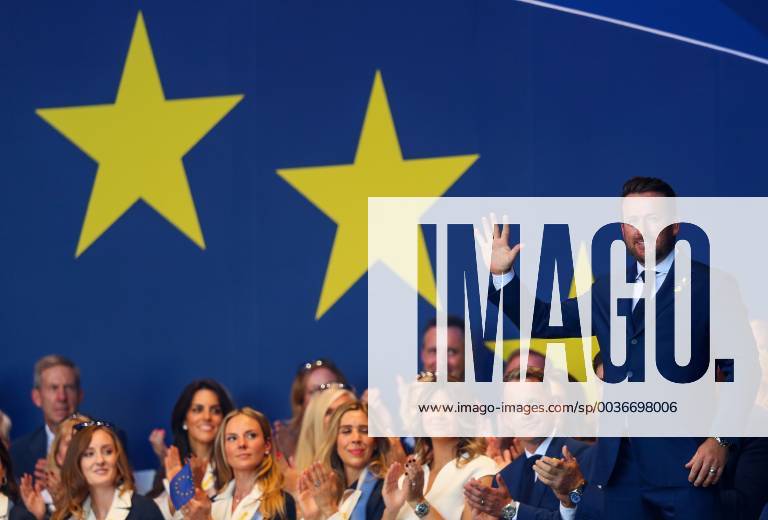 2018 Ryder Cup Opening Ceremony, Albatros Course, Le Golf National, Saint-Quentin-en-Yvelines, Paris 27 9 2018 European Vice-Captain Graeme McDowell Graeme McDowell 27 9 2018