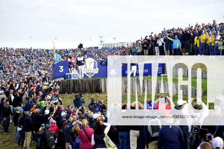 Rickie Fowler (Team USA) GOLF : Ryder Cup 2018 - Guyancourt - 28 09 2018 JBAutissier Panoramic