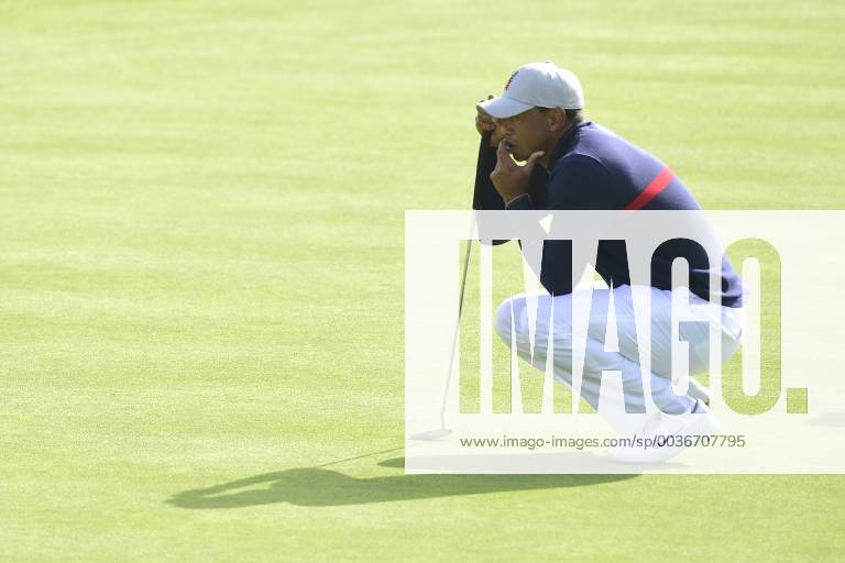 Tiger Woods (Team USA) GOLF : Ryder Cup 2018 - Guyancourt - 28 09 2018 JBAutissier Panoramic