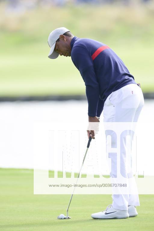 Tiger Woods (Team USA) GOLF : Ryder Cup 2018 - Guyancourt - 28 09 2018 JBAutissier Panoramic