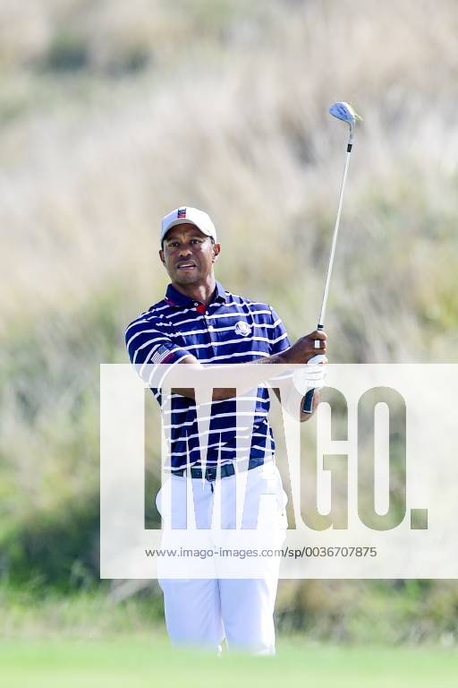 Tiger Woods (Team USA) GOLF : Ryder Cup 2018 - Guyancourt - 28 09 2018 JBAutissier Panoramic