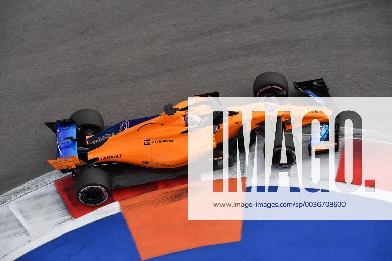 Stoffel Vandoorne, McLaren Renault, formula 1 GP, Russian in Sochi, 28.09.2018 Photo:mspb Jerry Andre Stoffel Vandoorne, formula 1 GP, Russian 2018