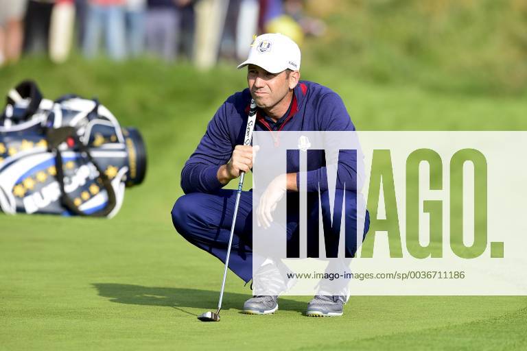 Sergio Garcia of Spain (Team Europ) GOLF : Ryder Cup 2018 - Guyancourt - 28 09 2018 JBAutissier Panoramic