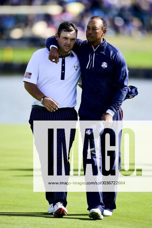 Deception de Tiger Woods et de Patrick Reed (Team USA) GOLF : Ryder Cup 2018 - Guyancourt - 29 09 2018 JBAutissier Panoramic