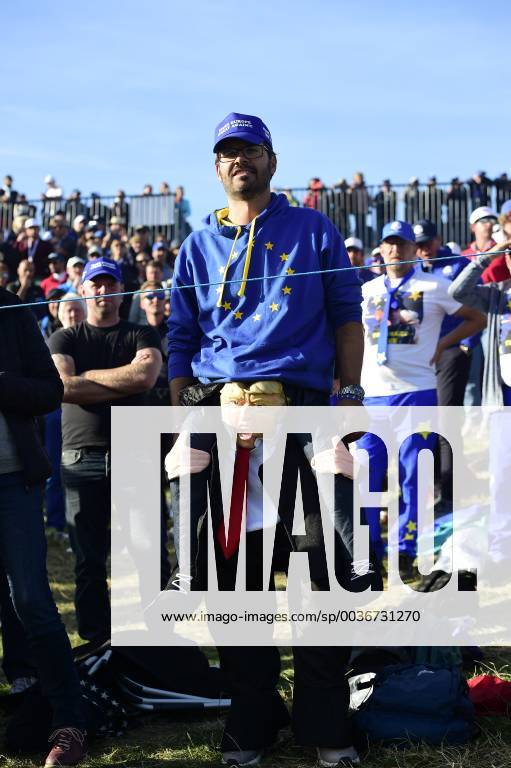Ambiance supporters - Donald Trump GOLF : Ryder Cup 2018 - Guyancourt - 29 09 2018 JBAutissier Panoramic