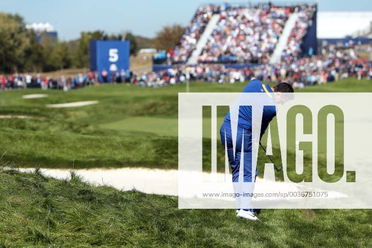 2018 Ryder Cup, Albatros Course, Le Golf National, Saint-Quentin-en-Yvelines, Paris 30 9 2018 Rory McIlroy on the 5th Rory McIlroy on the 5th 30 9 2018