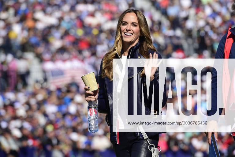 Jena Sims femme de Brooks Koepka (Team USA) GOLF : Ryder Cup 2018 - Guyancourt - 30 09 2018 JBAutissier Panoramic
