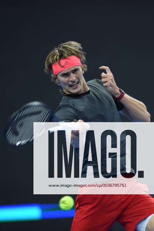(181002) -- BEIJING, Oct. 2, 2018 -- Alexander Zverev of Germany hits a return during the men s singles first round match against Roberto Bautista Agut of Spain at China Open tennis tournament in Beijing, China, Oct. 2, 2018. Alexander Zverev won 2-0. ) (SP)CHINA-BEIJING-TENNIS-CHINA OPEN-MEN S SINGLES (CN) JuxHuanzong