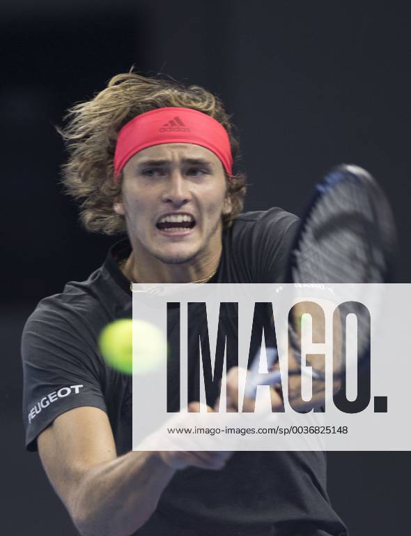 (181004) -- BEIJING, Oct. 4, 2018 -- Alexander Zverev of Germany competes during the men s singles second round match against Melek Jaziri of Tunisia at China Open tennis tournament in Beijing, China, Oct. 4, 2018.) (SP)CHINA-BEIJING-TENNIS-CHINA OPEN-MEN S SINGLES FeixMaohua