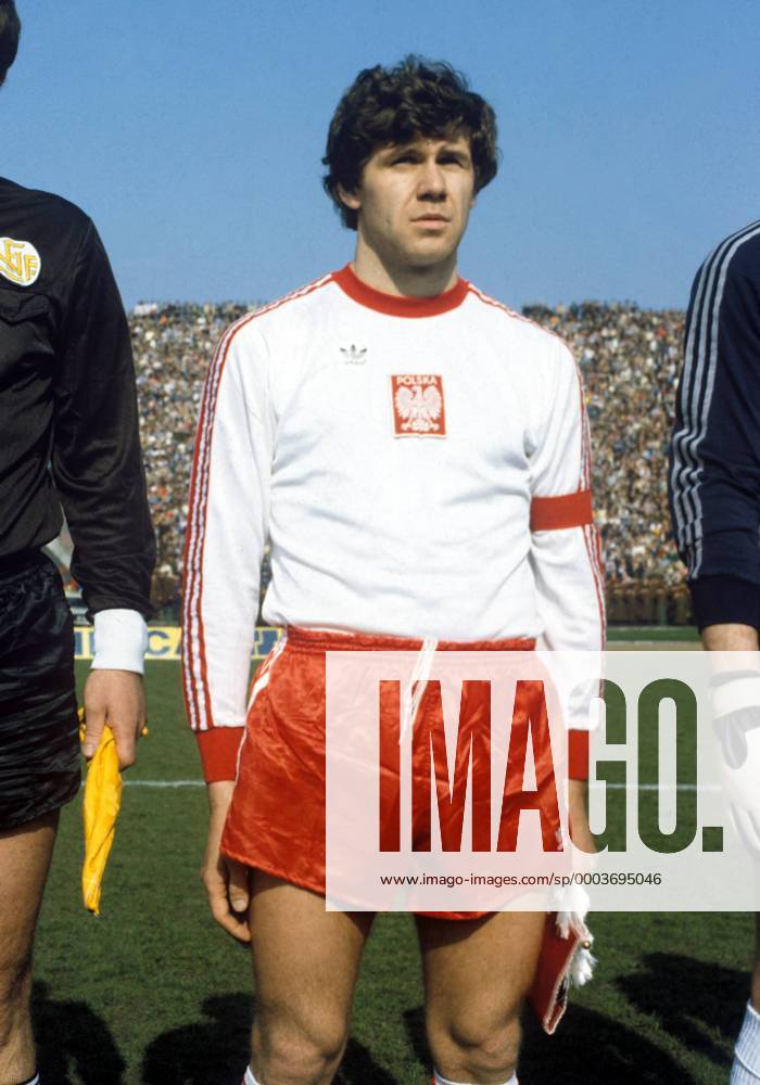 Wlodzimierz Smolarek (Polen) - (673223) Fußball Länderspiel Herren Nationalteam 1985, Nationaltrikot Porträt Aufnahmedatum geschätzt Fußball Länderspiel Herren Nationalteam 1985, Nationaltrikot Porträt Aufnahmedatum geschätzt