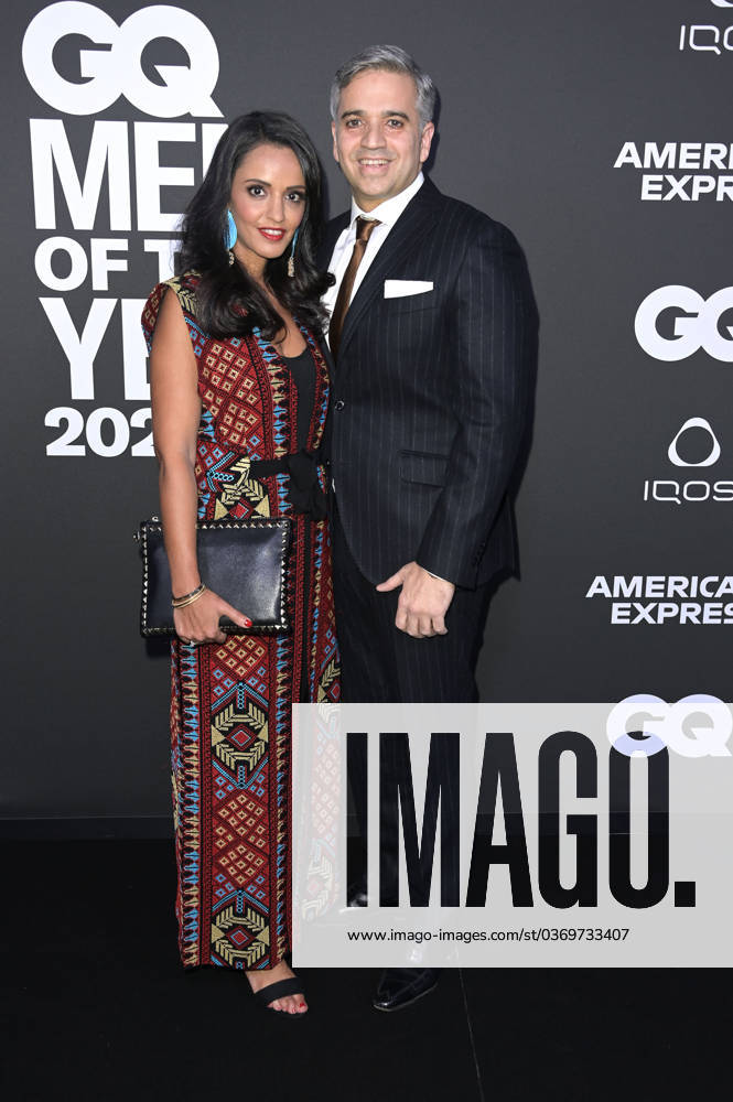 Sawsan Chebli mit Ehemann Nizar Maarouf bei der 25. Verleihung der GQ Men of the Year Awards 2023 im The Tunnel. Berlin