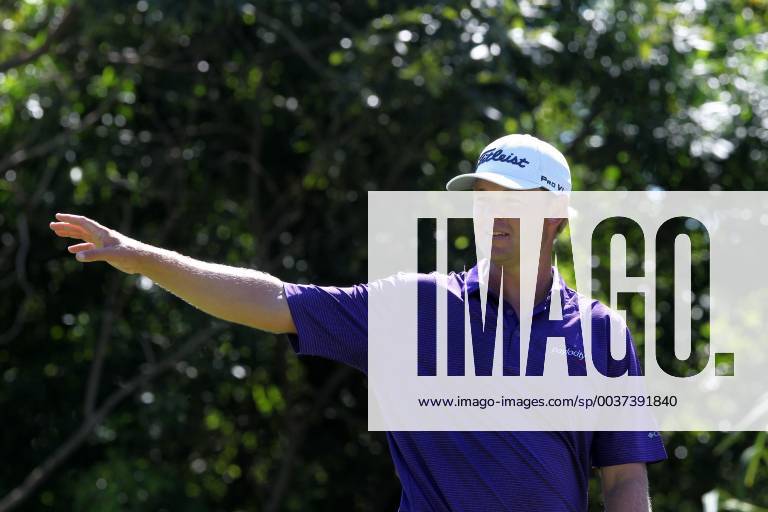 US golfer Patton Kizzire during a practice before the PGA Golf Herren Mayakoba Classic, in Quintana Roo, Mexico, 07 November 2018. The Mayakoba Golf Classic will start next Thursday in Mexico. PGA Mayakoba Classic in Mexico !ACHTUNG: NUR REDAKTIONELLE NUTZUNG!