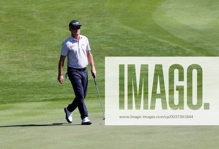 US golfer Brian Gay during a practice before the PGA Golf Herren Mayakoba Classic, in Quintana Roo, Mexico, 07 November 2018. The Mayakoba Golf Classic will start next Thursday in Mexico. PGA Mayakoba Classic in Mexico !ACHTUNG: NUR REDAKTIONELLE NUTZUNG!