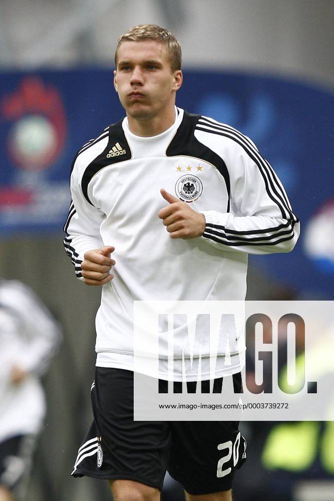 Lukas Podolski (Deutschland) Fußball EM Herren Euro 2008, Länderspiel, Nationalteam, Deutschland Einzelbild Klagenfurt