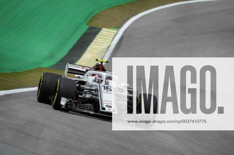 Charles Leclerc, Alfa Romeo Sauber, F1 Team, formula 1 GP, Brasilien in Sao Paulo Interlagos, 09.11.2018 Photo:mspb Bairros Charles Leclerc, formula 1 GP, Brasilien 2018