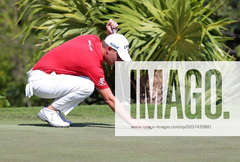 Argentinian Emiliano Grillo participates during the third round of the World Golf Championships s Mayakoba Classic, in Playa del Carmen, state of Quinta Roo, Mexico, 10 November 2018. World Golf Championships in Playa del Carmen !ACHTUNG: NUR REDAKTIONELLE NUTZUNG!