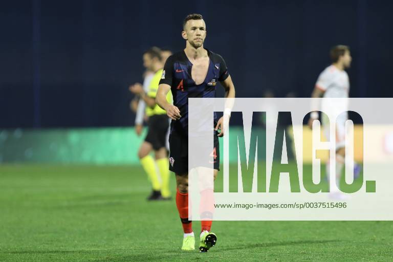 KW46 Zagreb, 15.11.2018. - Stadium Maksimir, UEFA Nations League 2019. League Phase. Croatia (dark-blue) - Spain (white)3:2 Ivan Perisic (4)