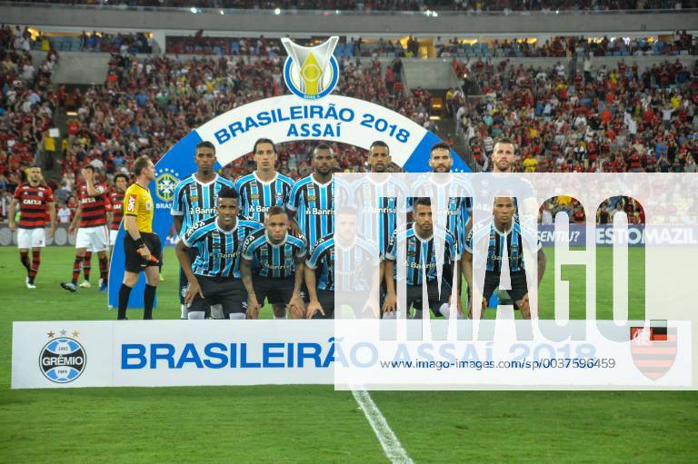 Flamengo x Grêmio RIO DE JANEIRO, RJ - 21.11.2018: FLAMENGO X GRÊMIO - During Flamengo x Grêmio, a match valid for the 35th round of the Brazilian Championship, held at the Maracanã Stadium, in the city of Rio de Janeiro, RJ, on Wednesday (21). (Photo: Nayra Halm Fotoarena) x1645340x NayraxHalm