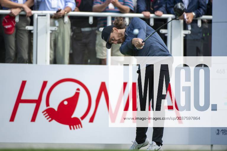 Hong Kong, China - A photo showing England Golf Player Tommy Fleetwood during a match in the Honma Hong Kong Open 2018 in Hong Kong, China. 22 November 2018. The Honma Hong Kong Open 2018 - ZUMAn230 20181122_zaa_n230_008