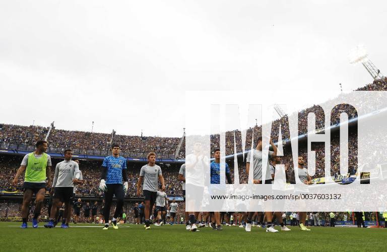 Buenos Aires, 22 de noviembre de2018 Entrenamiento de Boca Juniors a puertas abiertas en la Bombonera. Photogamma Photosport Entrenamiento de Boca Juniors, previo a la final de Copa Libertadores.