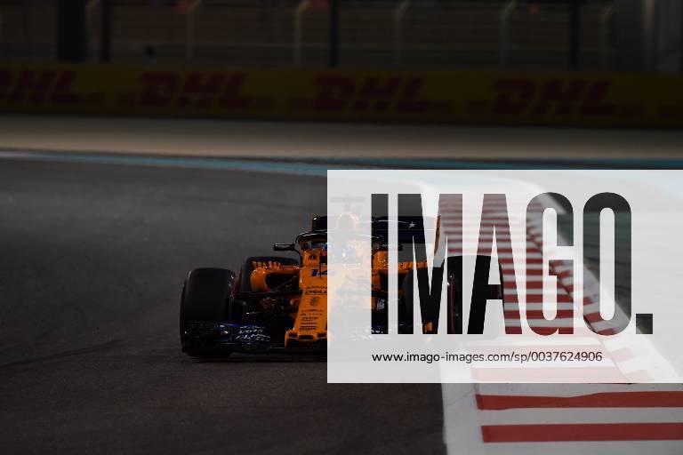 Fernando Alonso, McLaren Renault, formula 1 GP, Abu Dhabi, Yas Marina Circuit, VAE, 24.11.2018 Photo:mspb Jerry Andre Fernando Alonso, formula 1 GP, VAE, 2018