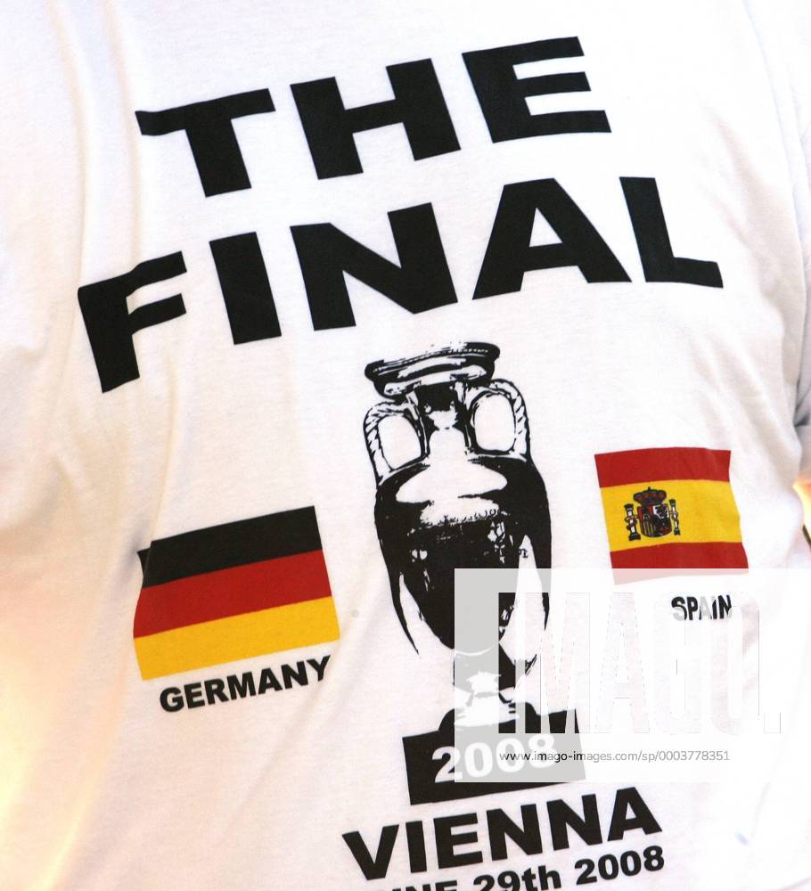 The Final - Deutschland gegen Spanien im Finale der EURO 2008 in Wien - Fußball EM Herren EURO 2008, Länderspiel, Nationalmannschaft, Finale, Fanzone, Fan Zone Einzelbild Wien