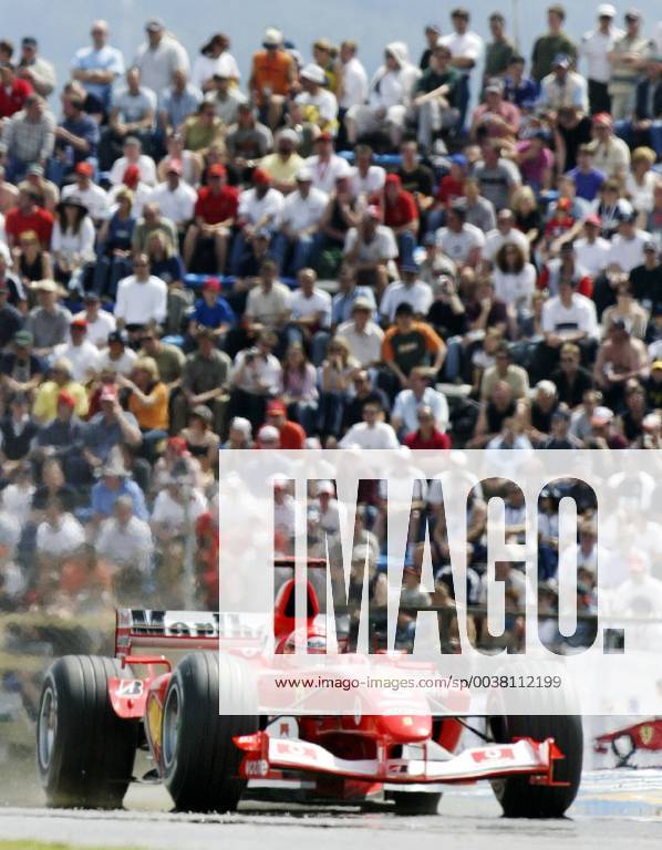 Germany s Formula One driver Michael Schumacher steers his Ferrari at the A1 race track during the second qualifying of the Austrian Formula One GP in Spielberg, Austria, Saturday, May 17, 2003. He will starts from pole position in the race on Sunday, May 18, 2003. ( Eckehard Schulz) SPIELBERG AUT