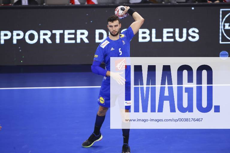 Nedim Remili (France) HANDBALL : France vs Slovenie - Match amical - 05 01 2019 GwendolineLeGoff Panoramic